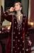 Picture of Sightly Georgette Maroon Straight Cut Salwar Kameez