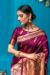 Picture of Excellent Silk Brown Saree