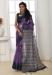 Picture of Resplendent Silk Purple Saree