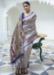 Picture of Exquisite Silk Light Slate Grey Saree