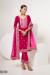 Picture of Classy Rayon Deep Pink Straight Cut Salwar Kameez