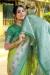 Picture of Excellent Silk Olive Drab Saree