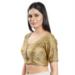 Picture of Alluring Brasso Dark Khaki Designer Blouse