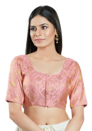 Picture of Superb Brasso Pink Designer Blouse