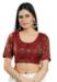 Picture of Ravishing Brasso Maroon Designer Blouse