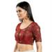 Picture of Ravishing Brasso Maroon Designer Blouse