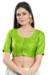 Picture of Resplendent Brasso Yellow Green Designer Blouse