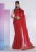 Picture of Grand Chiffon Fire Brick Saree