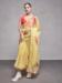 Picture of Classy Organza Light Yellow Saree