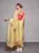 Picture of Classy Organza Light Yellow Saree