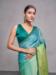 Picture of Stunning Organza Light Sea Green Saree