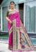 Picture of Elegant Silk Medium Violet Red Saree