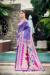 Picture of Lovely Silk Purple Saree