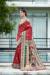 Picture of Shapely Silk Indian Red Saree