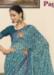 Picture of Beauteous Georgette Cadet Blue Saree