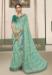 Picture of Graceful Georgette Dark Sea Green Saree