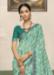 Picture of Graceful Georgette Dark Sea Green Saree