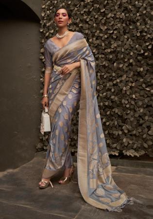 Picture of Charming Chiffon Dim Gray Saree