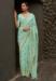 Picture of Excellent Chiffon Cadet Blue Saree