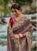 Picture of Delightful Silk Grey Saree