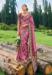 Picture of Pleasing Silk Pale Violet Red Saree