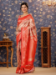 Picture of Statuesque Silk Burly Wood Saree
