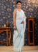 Picture of Classy Georgette Sky Blue Saree