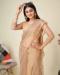 Picture of Comely Net Burly Wood Saree