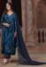 Picture of Rayon Dark Slate Blue Readymade Salwar Kameez