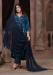 Picture of Rayon Dark Slate Blue Readymade Salwar Kameez