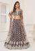 Picture of Grand Net Dim Gray Lehenga Choli