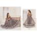 Picture of Grand Net Dim Gray Lehenga Choli