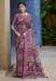 Picture of Sublime Linen Rosy Brown Saree