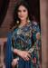 Picture of Lovely Rayon Midnight Blue Readymade Salwar Kameez