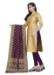 Picture of Silk Pale Golden Rod Straight Cut Salwar Kameez