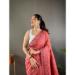 Picture of Alluring Silk Indian Red Saree