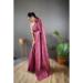 Picture of Elegant Silk Pale Violet Red Saree