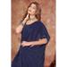 Picture of Taking Georgette Navy Blue Saree