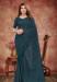 Picture of Grand Georgette Dark Slate Grey Saree