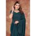 Picture of Grand Georgette Dark Slate Grey Saree