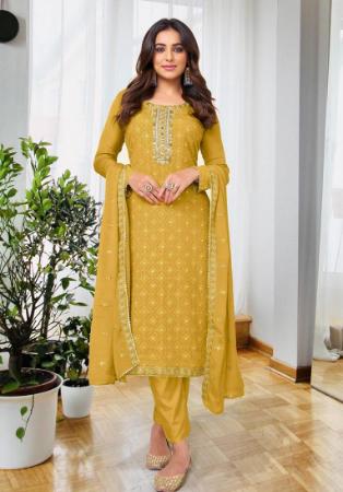 Picture of Classy Georgette Peru Straight Cut Salwar Kameez