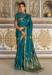 Picture of Taking Satin & Silk Teal Saree