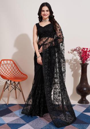 Picture of Admirable Silk Black Saree