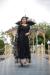 Picture of Comely Georgette Black Readymade Gown