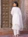 Picture of Delightful Chiffon White Readymade Salwar Kameez