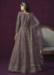 Picture of Classy Net Dim Gray Anarkali Salwar Kameez