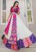 Picture of Chiffon & Satin White Readymade Lehenga Choli