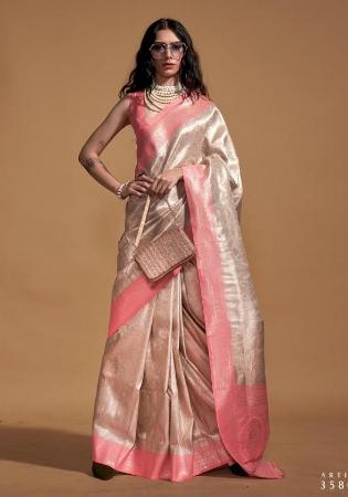 Picture of Grand Silk Beige Saree