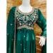 Picture of Georgette Dim Gray Straight Cut Salwar Kameez