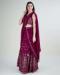 Picture of Amazing Georgette Purple Lehenga Sarees